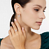 Серьги Золото 585 Артикул 25664-100